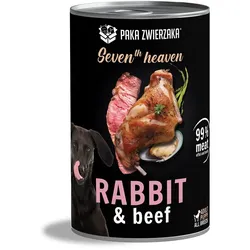 PAKA ZWIERZAKA Seventh Heaven Kaninchen & Rindfleisch 400 g