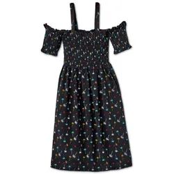 Tchibo - Off-Shoulder-Kleid - Schwarz - Kinder - Gr.: 134/140 - schwarz - 134/140