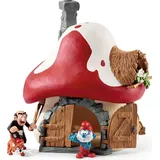 Schleich Die Schlümpfe Schlumpf Haus mit 2 Figuren 20803