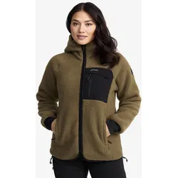 Sherpa Hoodie Damen Cub, Größe:XS - Damen > Oberteile > Fleece & Midlayers - Braun