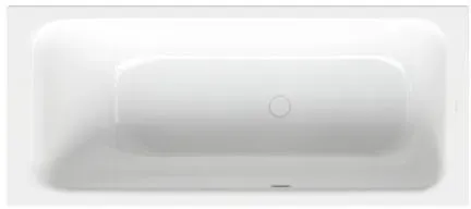 Bette Select Badewanne 3420000PLUS 160 x 70 cm, weiss Glasur-Plus, Überlauf vorne