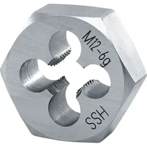 FORMAT Schneideisen Sechskant HSS Din382 M10 Format