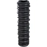 Casablanca by Gilde Bodenvase CASABLANCA BY GILDE "Bodenvase "Rillo", schwarz, B:20cm H:78cm T:20cm, Keramik, Vasen
