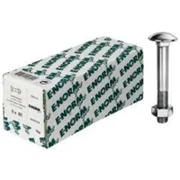 E-NORMpro Flachrundschraube DIN 603 M 8 x 35 200 Stück
