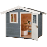 Weka Gartenhaus 123 2,41 x 2,05 m grau