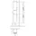 Sanipa 3way Hochschrank 40 x 170 x 34,5 cm Weiß Metall/MDF/Spanplatte