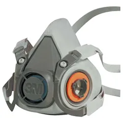 3M 6200 Reusable Half Face Mask - Atemmaske - Doppelfiltersystem - M - thermopla