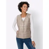 Sieh an! Steppweste in sesam | Gr.: 52