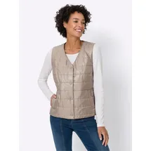 Sieh an! Steppweste in sesam | Gr.: 52