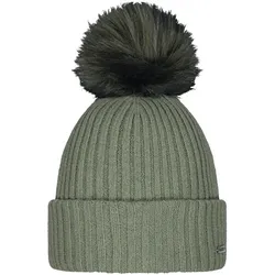 Barts Kenzie Beanie pale army (13)