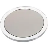 LALADEFIEE Vergrößerungsspiegel 20-Fach 10cm Schminkspiegel Mit Saugnapf Kosmetikspiegel Für Detailliertes Make up Und Hautpflege Weiß Tragbar Für Frauen