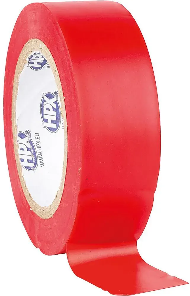 Isolierband 19 mm rot VPE = 10 Meter WKK Befestigungsmaterialien