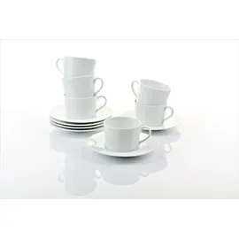 Retsch Heike Weiss Kaffeeservice 18-tlg. rund weiß