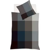 FLEURESSE gewebte Edelflanell, Bettwäsche Lech Hamina blau