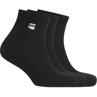 G-Star WICK Sneakersocken 3er Pack Schwarz 40-43
