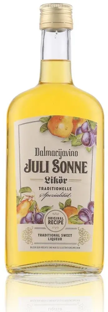 Dalmacijavino Juli Sonne Likör 25% Vol. 0,5l