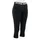 Mons Royale Cascade Merino 3/4 Legging Schwarz M
