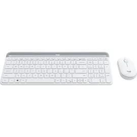 Logitech MK470 Slim Wireless Combo IT Set grauweiß