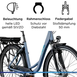 Zündapp Z502 28 Zoll RH 50 cm Damen dusty blue
