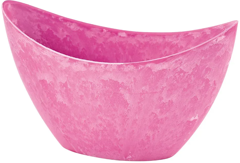 Schiffchen Kunststoff 20x9x11cm pink