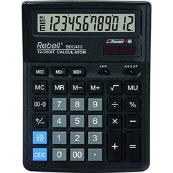 Rebell, Taschenrechner, Calculator desktop Rebell BDC412