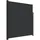 vidaXL Seitenmarkise Ausziehbar 220 x 300 cm Schwarz Aluminium