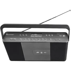 Soundmaster RCD1870SW DAB+, Radio, Schwarz/Silber