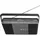 Soundmaster RCD1870SW DAB+, Radio, Schwarz/Silber