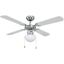 ETC Shop Deckenventilator 41,5 cm mit Licht RGB