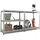 TKT Aktenregal Stahl 180x100x30 cm silberfarben