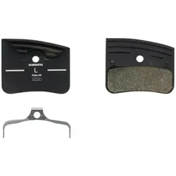 SHIMANO Scheibenbremsbelag P03A-RF Resin mit Kühlrippen - Ice-Tech, geräuscharm, hohe Bremsleistung