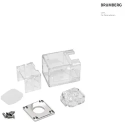 Brumberg Endkappenset zu QUALITYFLEX PROTECTION HORIZON, transparent BRUM-53254000