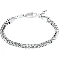 s.Oliver Herren Armband Edelstahl silber 2032542 Größe Standard