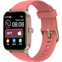 TOOBUR Damen-Smartwatch mit Alexa Telefonfunktion, Fitnessuhr, 100+ Sportmodi, 24/7