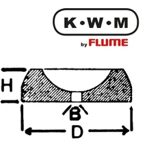 Selva KWM by FLUME KWM-Einpresslager Messing KL295, B 0,99-H 0,60-D 1,62 mm