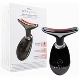 StylPro LEDFabelhafter, fester Hals- und Gesichtsglätter' – Lichttherapie mit Vibration, straffere & hydratisierte Haut, Anti-Falten, Lymphdrainage, für ein frisches & jugendliches Hautbild