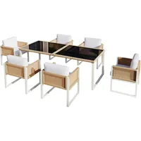 gl store Zubaliya Set 6-tlg. Braun/Weiß