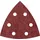 WOLFCRAFT Deltaschleifpapier 95 mm 5 St. Körnung 240