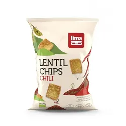 Lima Linsen Chips Chili bio