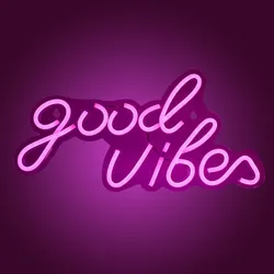 Actis ACS-NEON VIBES LED-Leuchtreklame, Mehrfarbig