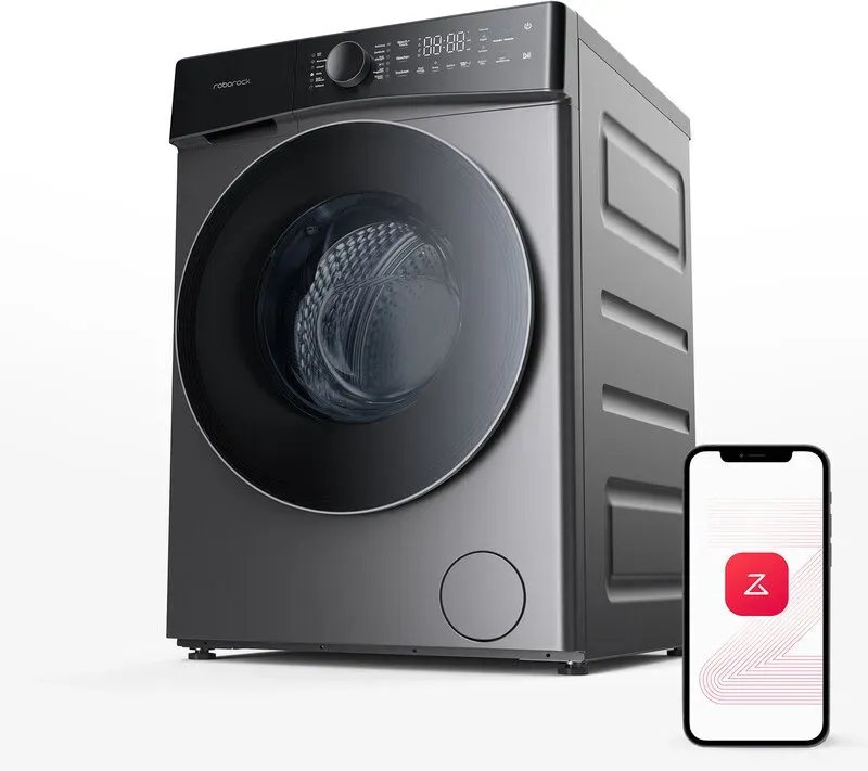 [€657 with Code K242] Roborock Zeo Lite Grey Wasch-Trockenautomat / 10 kg Waschen & 6 kg Trocknen / Zeo-Zyklus-Trocknungstechnologie / RR Seafarer Wasch- & Trocknungs-Algorithmus / LintClear Selbstreinigungssystem / Automatische Dosierung [Energieeffizienzklasse E]