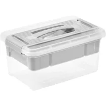 KEEEPER Aufbewahrungsbox henri 19 x 29 x 14 cm 1-tlg. grau