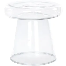 Beistelltisch CALDERA Glas Transparent