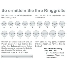 Cai Fingerring CAÏ "925 Silber rhodiniert mit Zirkonia Stacking" Gr. 18,5, weiß, Fingerringe, Damen, 058 (18,5), Silber 925 (Sterlingsilber), Fingerring