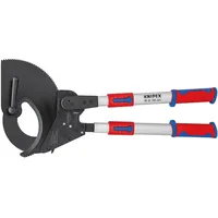 Knipex Kabelschneider (Ratschenprinzip) mit Teleskopschenkeln 680 mm, 95 32 100