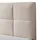 V6 Boxspringbett Modell 213 mit Taschenfederkernmatratze-25cm - Beige