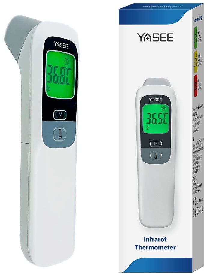 Yasee Fieberthermometer - Infrarot Technik -Kontaktlos-Ideal für Kinder 1 St