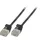 EFB-Elektronik EFB K8108SW.0,15 - Cat.6A U/UTP TPE, 3,6mm ultraflex schwarz 0,15m Kupferverkabelung