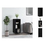 vidaXL Sideboard Schwarz 34,5x32,5x90 cm Holzwerkstoff