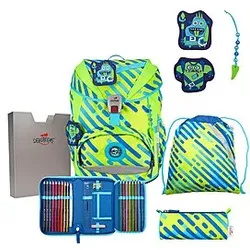 DerDieDas ErgoFlex NEON Monster Schulranzenset